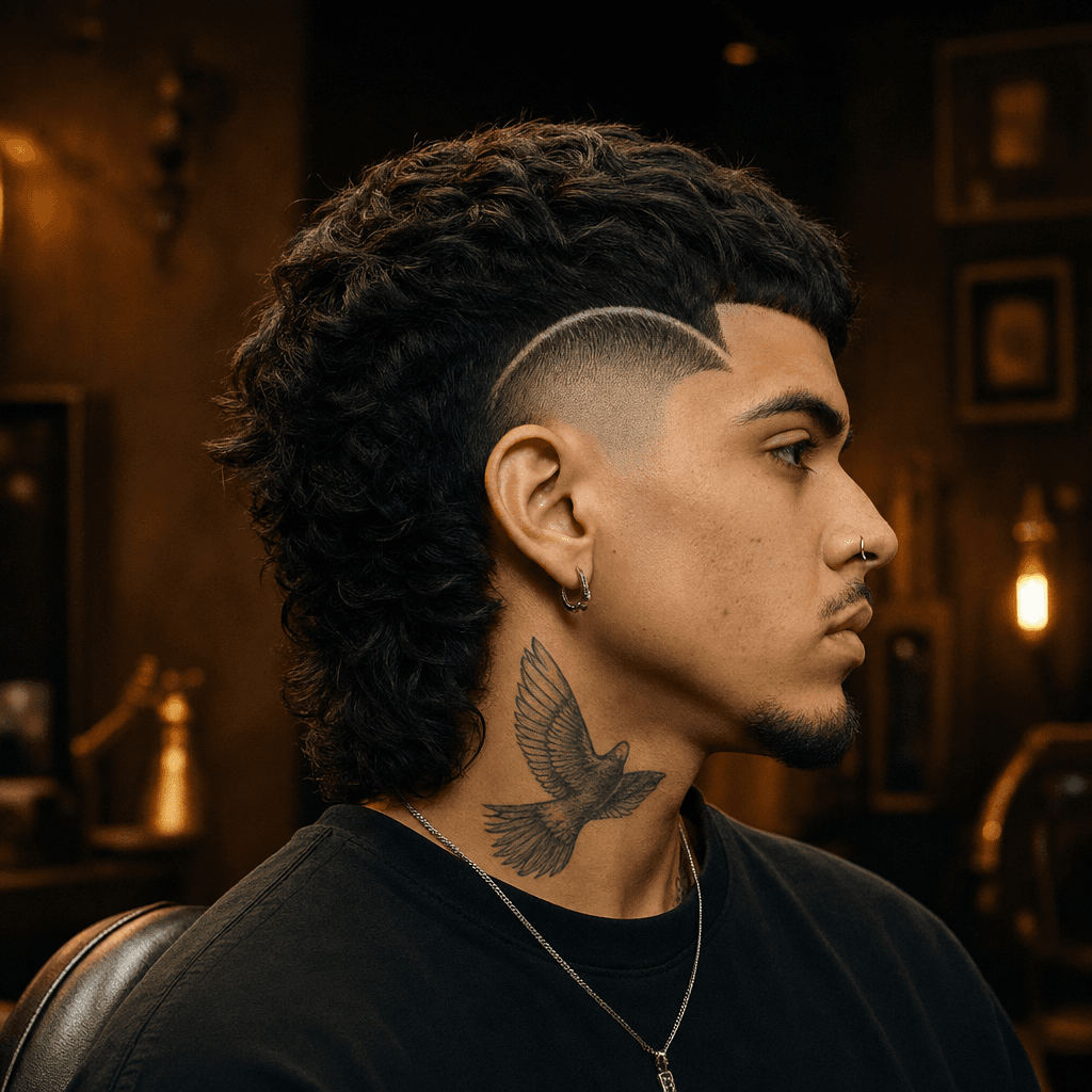Mullet con Diseño
